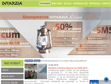 Tablet Screenshot of intarzia.ro